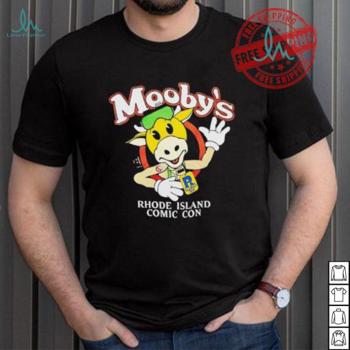 Mooby’s Rhode Island comic con shirt