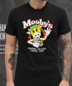 Mooby’s Rhode Island comic con shirt