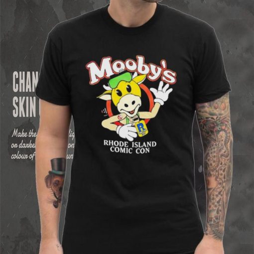 Mooby’s Rhode Island comic con shirt