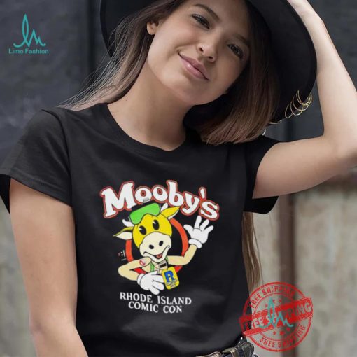 Mooby’s Rhode Island comic con shirt