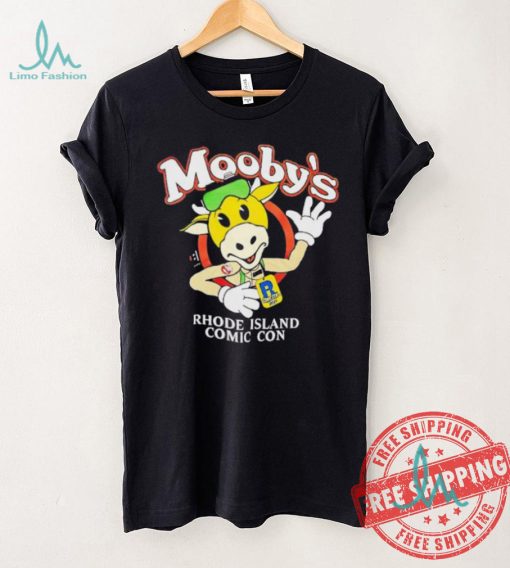 Mooby’s Rhode Island comic con shirt