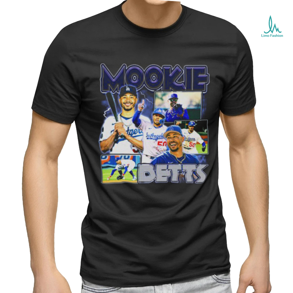 Mookie Betts Bomber Los Angeles Dodgers Baseball Sportwear T Shirt Mookie Betts Bomber Los Angeles Dodgers Baseball Sportwear T Shirt