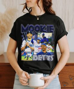Mookie Betts Bomber Los Angeles Dodgers Baseball Sportwear T Shirt