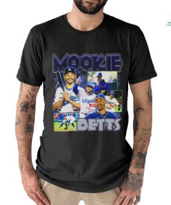 Mookie Betts Bomber Los Angeles Dodgers Baseball Sportwear T Shirt