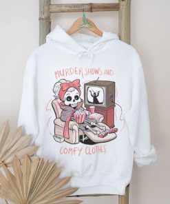 Murder Shows And Comfy Clothes Skeleton Girl shirt