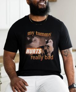My Tummy Hurts Really Bad Cat Shirt