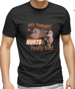 My Tummy Hurts Really Bad Cat Shirt