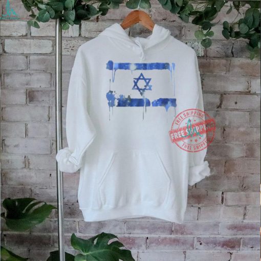 Mysocialshirts Distressed Israeli Flag Tee shirt