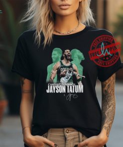 NBA Boston Celtics Jayson Tatum Graphics Signature Design 2024 Champions T Shirt