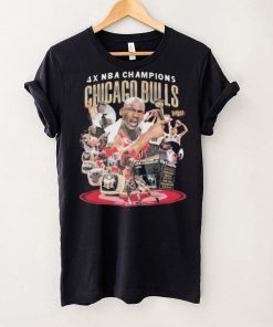 NBA Champions Chicago Bulls 4 Times Shirt