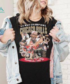 NBA Champions Chicago Bulls 4 Times Shirt