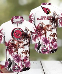 NFL Arizona Cardinals Hawaii Shirt Palm Tree Aloha Shirt For Fans