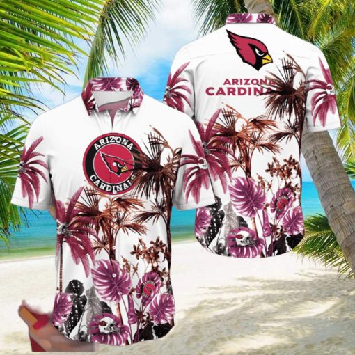 NFL Arizona Cardinals Hawaii Shirt Palm Tree Aloha Shirt For Fans