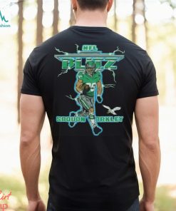 NFL Blitz Eagles Saquon Barkley Shirt, hoodie, sweater, long sleeve and tank top NFL Blitz Eagles Saquon Barkley Shirt