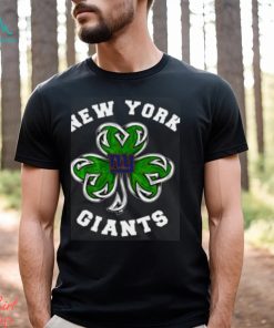 NFL New York Giants Three Leaf Clover St Patrick's Day Football Sports T Shirt