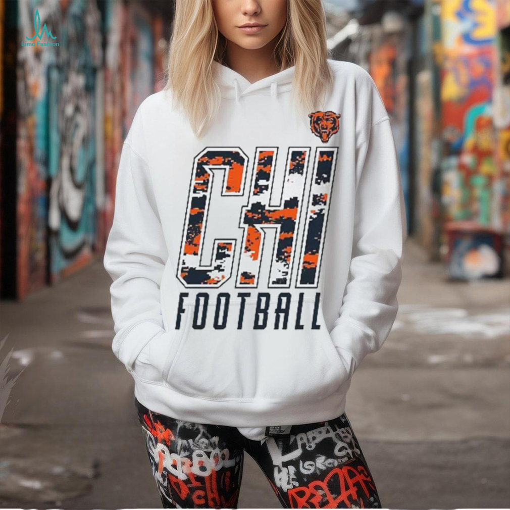 NFL Team Apparel Little Kids' Chicago Bears Team Camo Dark Grey Heather T Shirt NFL Team Apparel Little Kids' Chicago Bears Team Camo Dark Grey Heather T Shirt