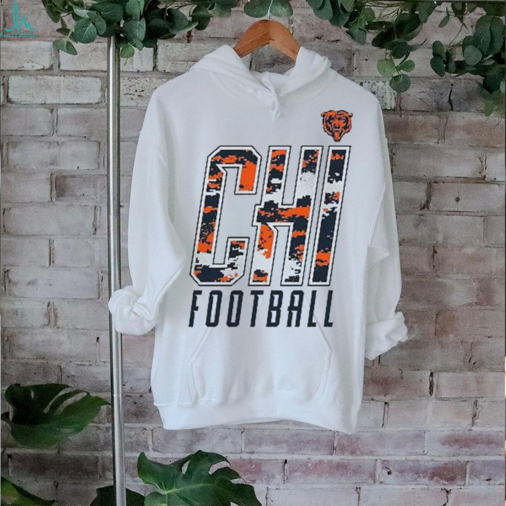 NFL Team Apparel Little Kids' Chicago Bears Team Camo Dark Grey Heather T Shirt NFL Team Apparel Little Kids' Chicago Bears Team Camo Dark Grey Heather T Shirt