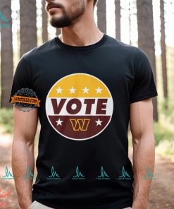 NFL VOTE Washington Commanders Shirt, hoodie, sweater, long sleeve and tank top NFL VOTE Washington Commanders Shirt