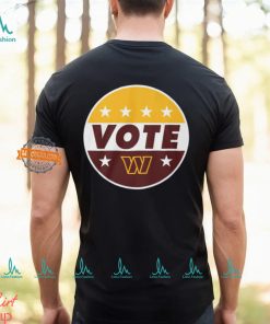 NFL VOTE Washington Commanders Shirt, hoodie, sweater, long sleeve and tank top NFL VOTE Washington Commanders Shirt