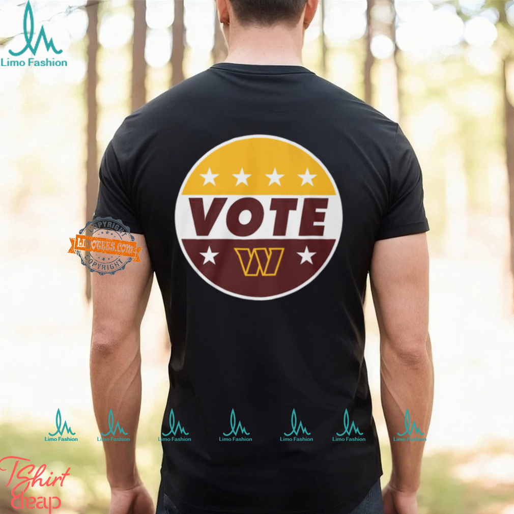 NFL VOTE Washington Commanders Shirt NFL VOTE Washington Commanders Shirt