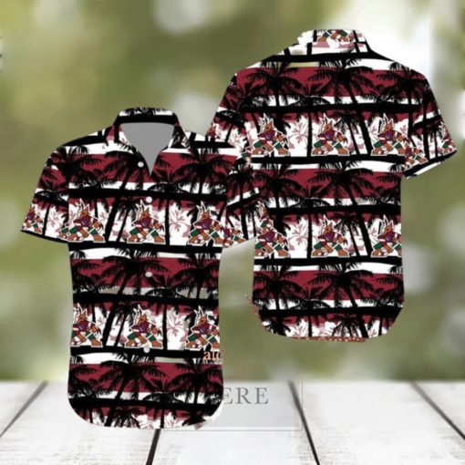 NHL Arizona Coyotes Summer Coconut Tree Hawaiian Set