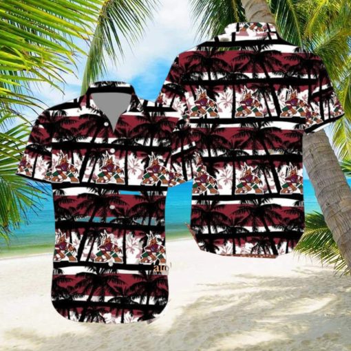 NHL Arizona Coyotes Summer Coconut Tree Hawaiian Set