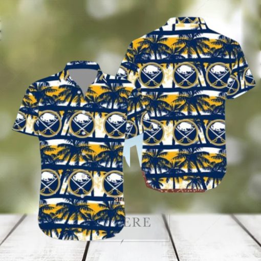 NHL Buffalo Sabres Summer Coconut Tree Hawaiian Set