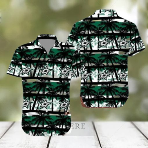 NHL Dallas Stars Summer Coconut Tree Hawaiian Set