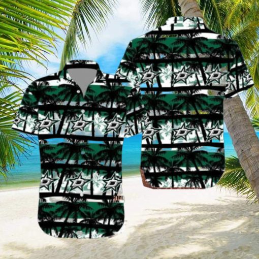 NHL Dallas Stars Summer Coconut Tree Hawaiian Set