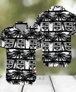 NHL Los Angeles Kings Summer Coconut Tree Hawaiian Set