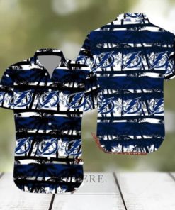 NHL Tampa Bay Lightning Summer Coconut Tree Hawaiian Set