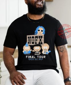NOFX July 20 21, 2024 Denver, CO Final Tour Event T shirt