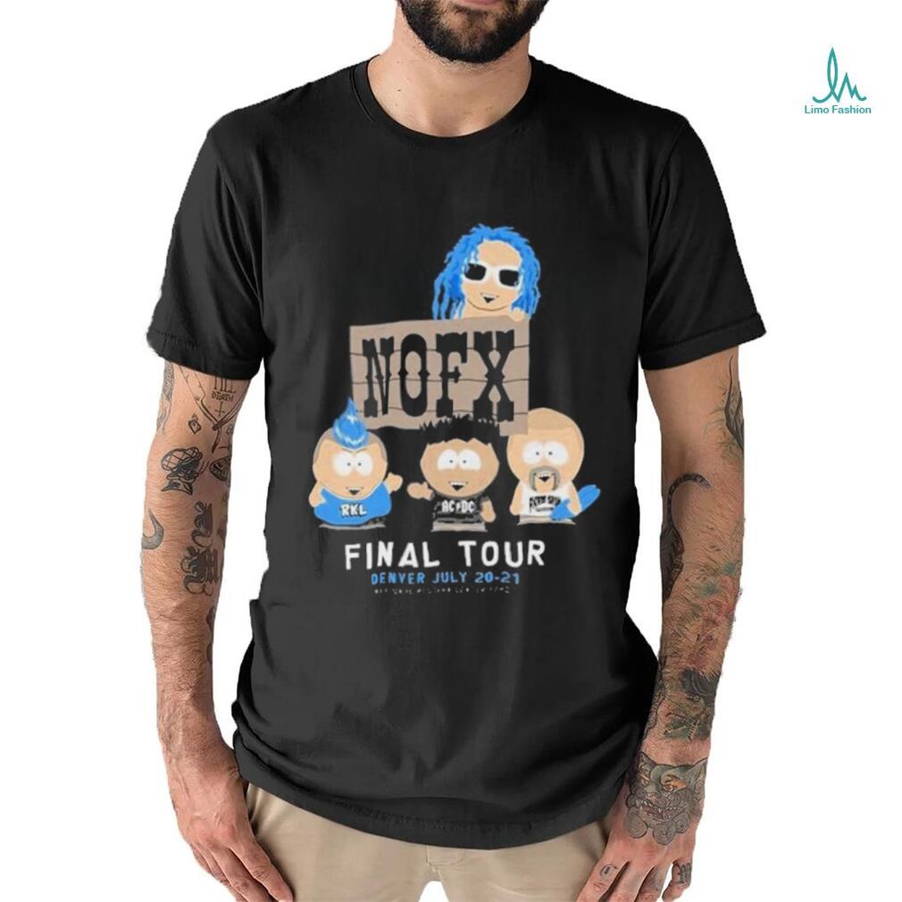 NOFX July 20 21, 2024 Denver, CO Final Tour Event T shirt NOFX July 20 21, 2024 Denver, CO Final Tour Event T shirt