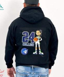 Napheesa Collier Minnesota Lynx 24 cartoon shirt