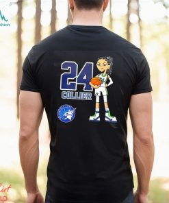 Napheesa Collier Minnesota Lynx 24 cartoon shirt