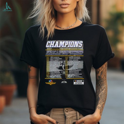 Nascar Cup Series Hendrick Motorsports Team Collection Brickyard Past Champions shirt