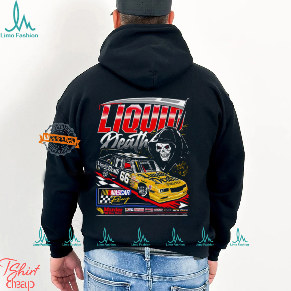 Nascar X Liquid Death Thirst Hearse T Shirt Nascar X Liquid Death Thirst Hearse T Shirt