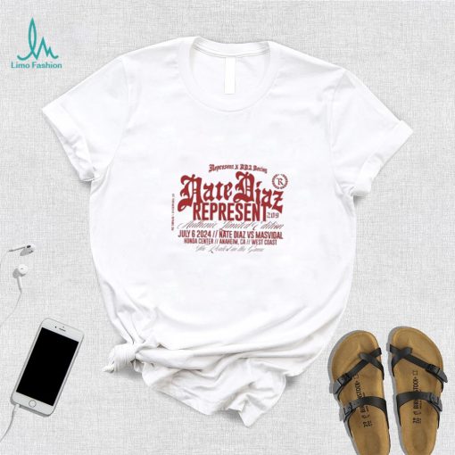 Nate Diaz Honda Center, Anaheim CA July 6th, 2024 New Shirt