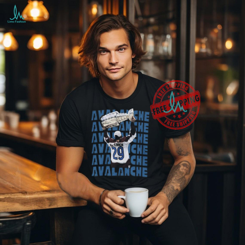 Nathan mackinnon stanley cup colorado avalanche nhl hockey shirt Nathan mackinnon stanley cup colorado avalanche nhl hockey shirt