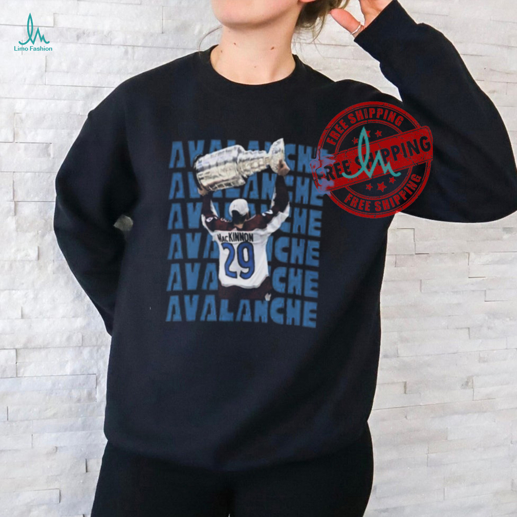 Nathan mackinnon stanley cup colorado avalanche nhl hockey shirt Nathan mackinnon stanley cup colorado avalanche nhl hockey shirt