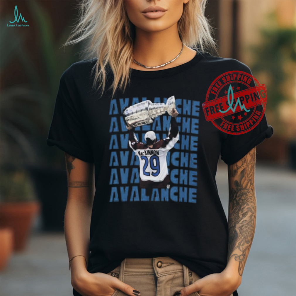 Nathan mackinnon stanley cup colorado avalanche nhl hockey shirt Nathan mackinnon stanley cup colorado avalanche nhl hockey shirt