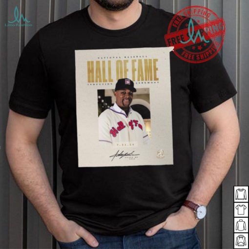 National Baseball Hall of Fame Induction Ceremony Class of 2024 signature shirt