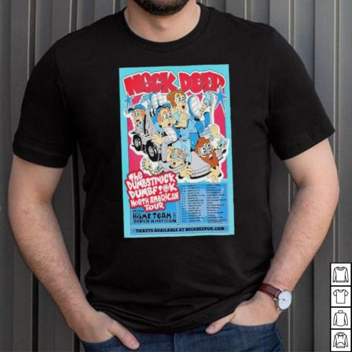 Neck Deep North American Tour 2024 Poster Shirt