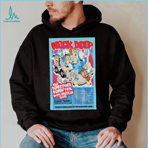 Neck Deep North American Tour 2024 Poster Shirt