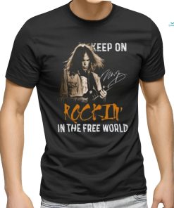 Neil Young Keep On Rockin’ In The Free World T Shirt