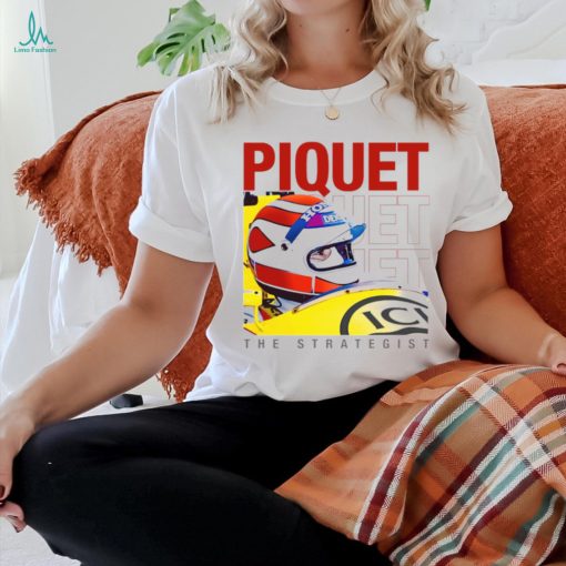 Nelson Piquet Legend 80S Retro T Shirt