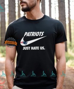 New England Patriots Just Hate Us Unisex T Shirt, hoodie, sweater, long sleeve and tank top New England Patriots Just Hate Us Unisex T Shirt