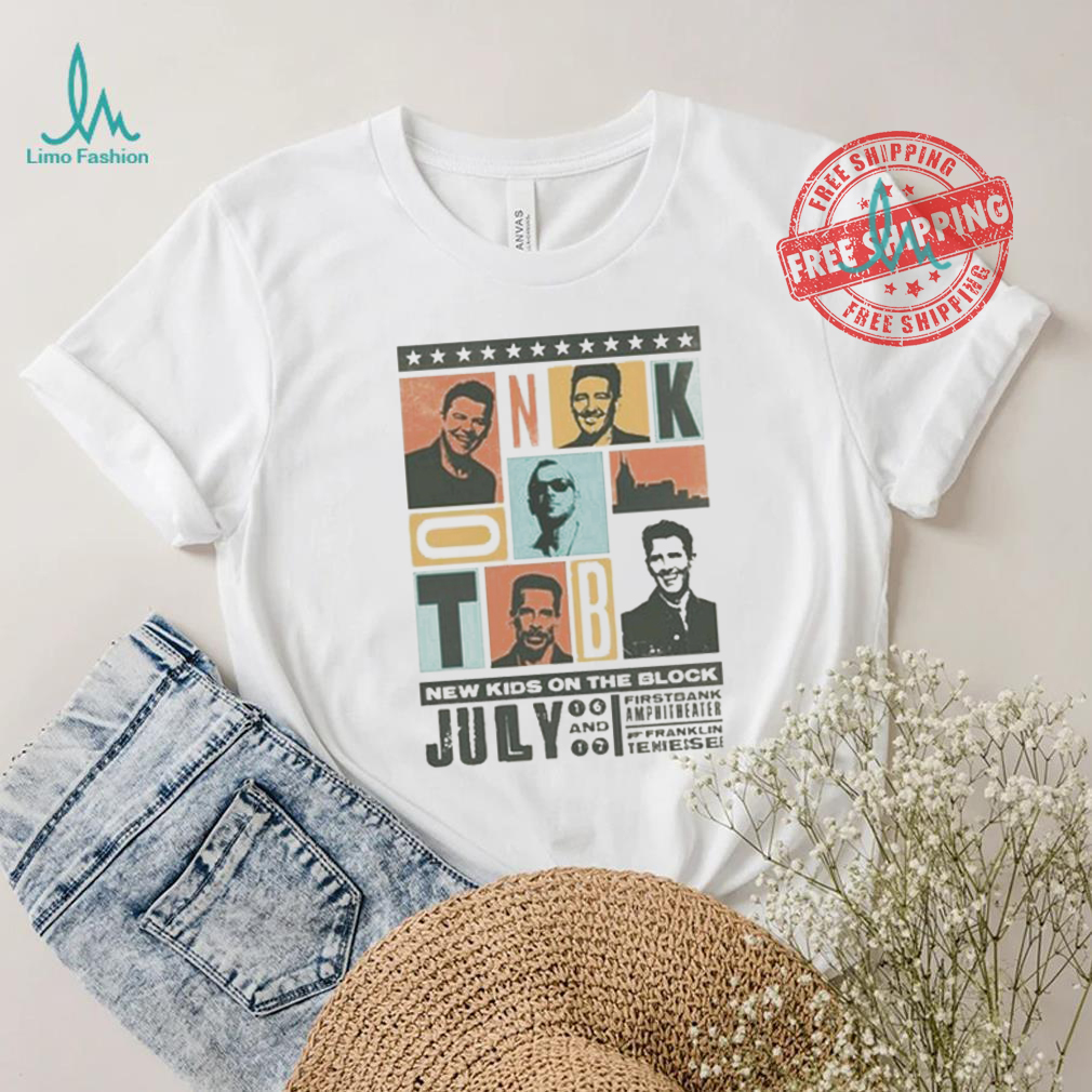 New Kid On The Block Franklin TN July 16 17 2024 Shirt New Kid On The Block Franklin TN July 16 17 2024 Shirt