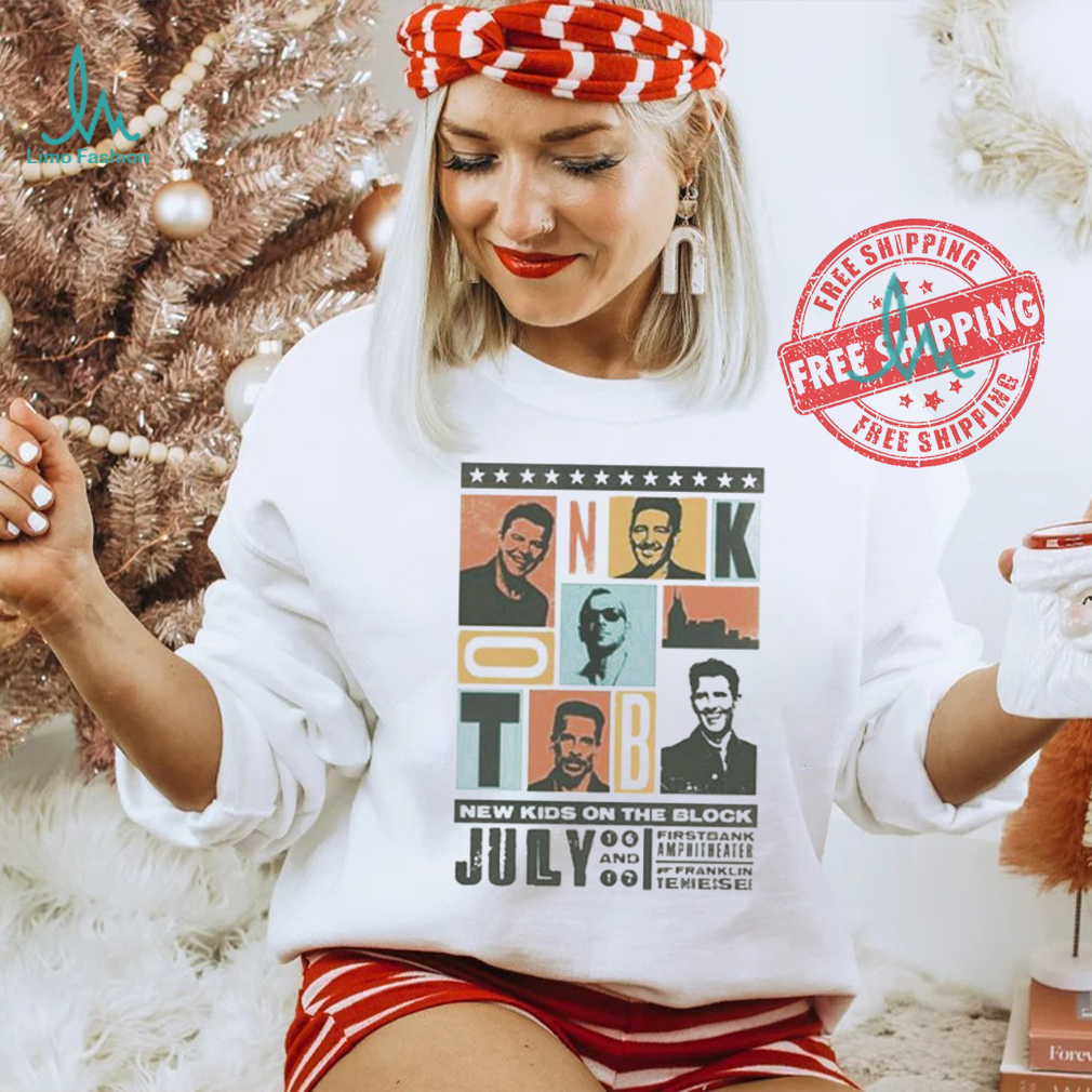 New Kid On The Block Franklin TN July 16 17 2024 Shirt New Kid On The Block Franklin TN July 16 17 2024 Shirt