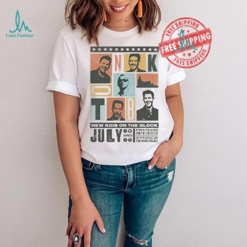 New Kid On The Block Franklin TN July 16 17 2024 Shirt